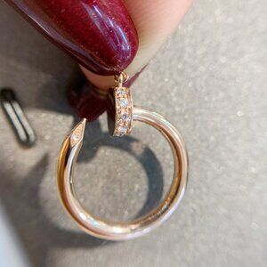 Cartier diamond necklace rose gold